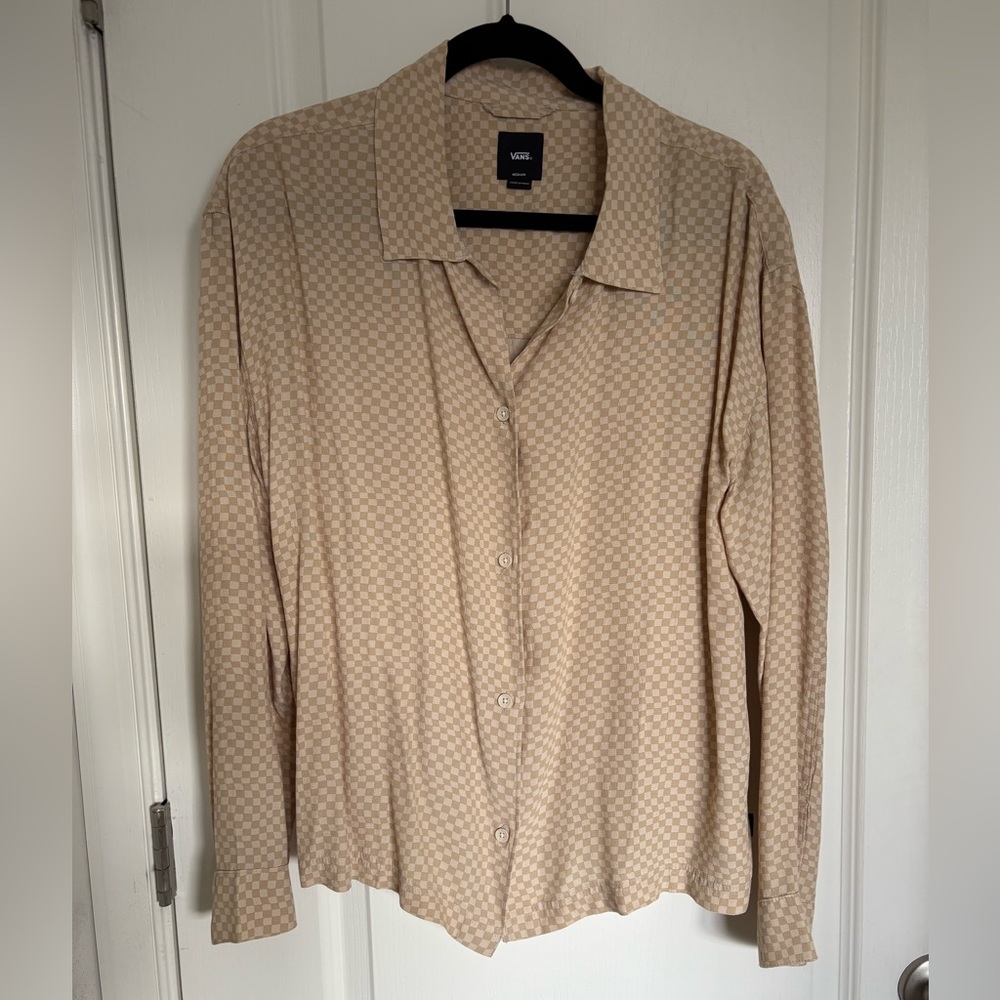 Vans Tan Checkered Shirt